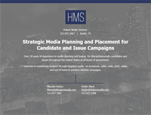 Tablet Screenshot of hulsenmedia.com